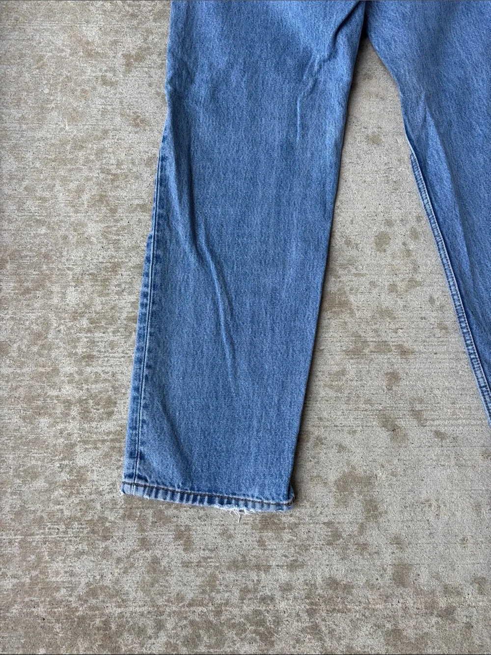 Levi's 550 Men's Blue Straight-Leg Denim Jeans